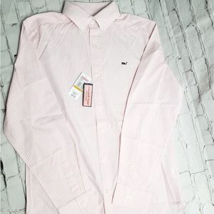 Vineyard Vines Whale button down Shirt Size small